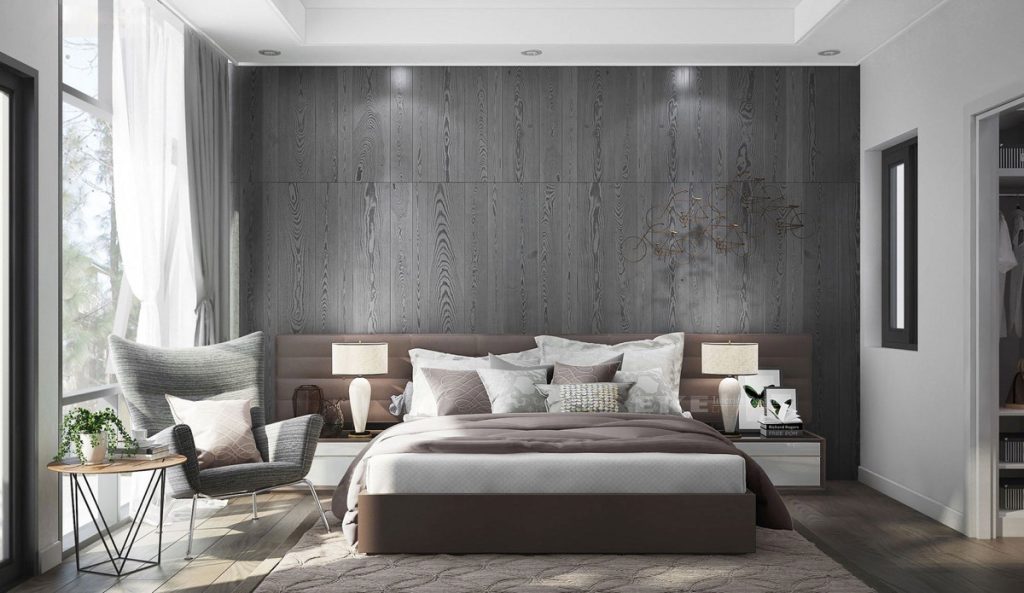 Gray-Brown for Bedroom