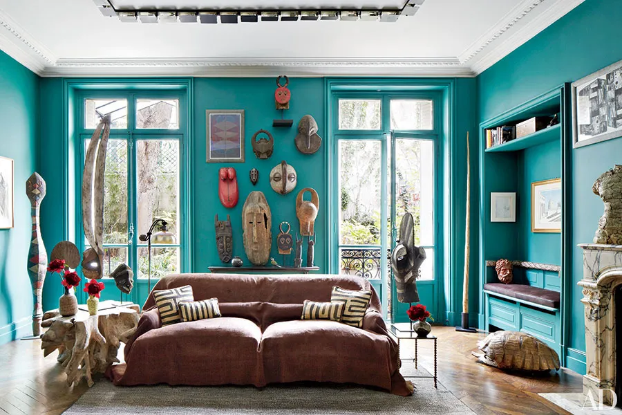 Cool Blues and Greens (Aqua Blue) Walls