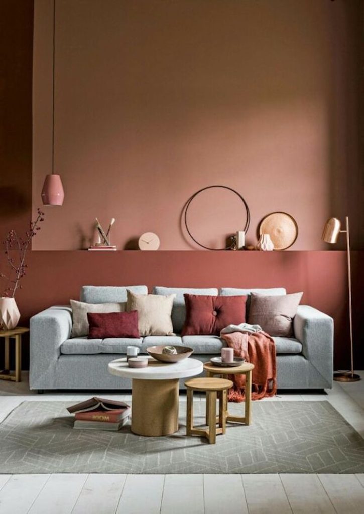 Terracotta and Rust Paint Colours for Walls