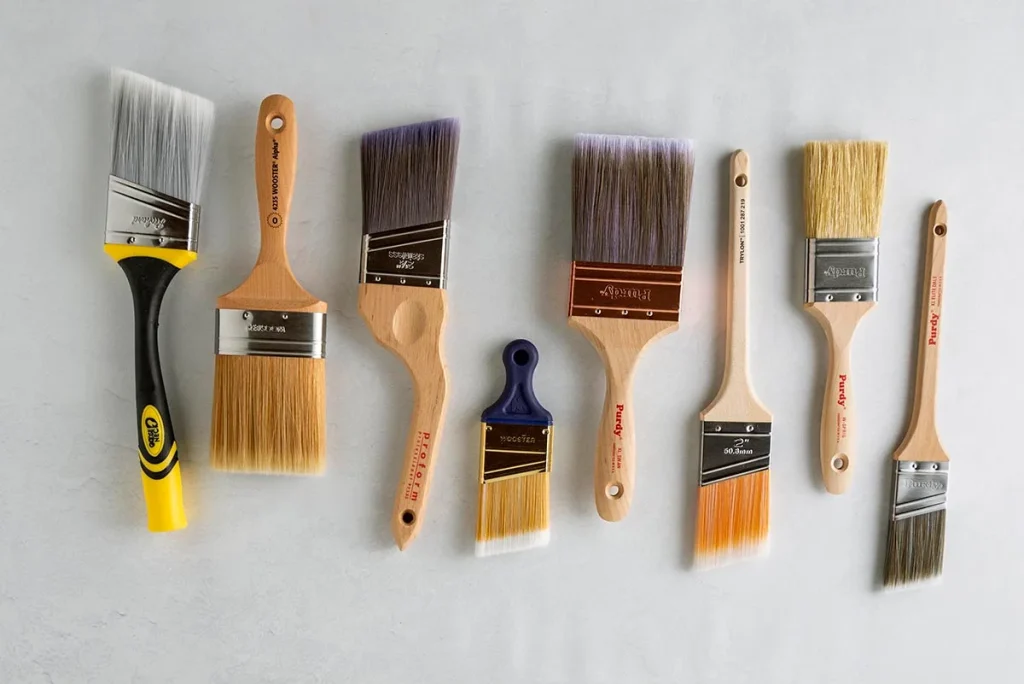 List of Best Brushes for Painting Walls